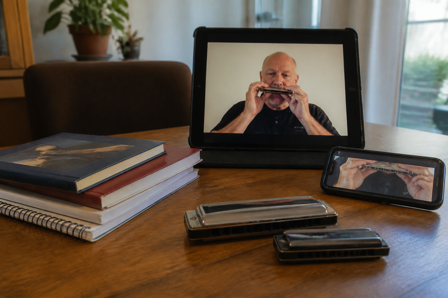 Mondharmonica lessen en cursussen